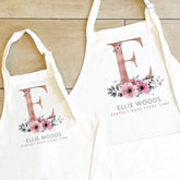 Personalized Gift Apron Floral Apron Usa